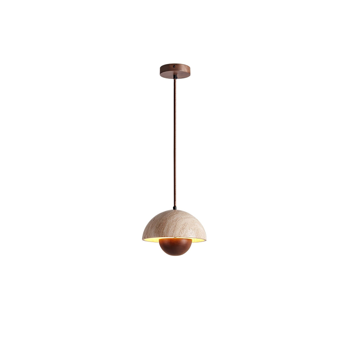 Bud Travertine Pendant Lamp