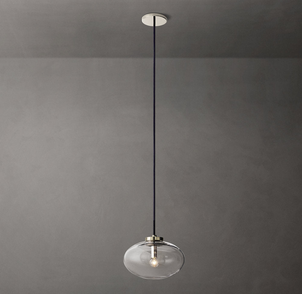 Cabrette Clear Glass Pendant