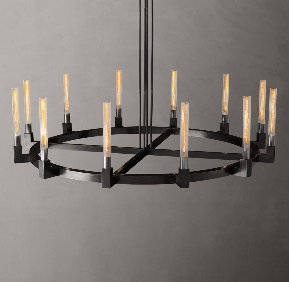 Cannele Round Chandelier 60"