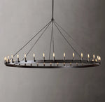 Camino Vintage Filament Round Chandelier 73"