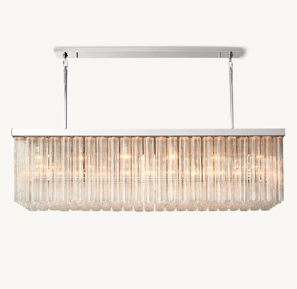 Cielo Rectangular Chandelier 73"