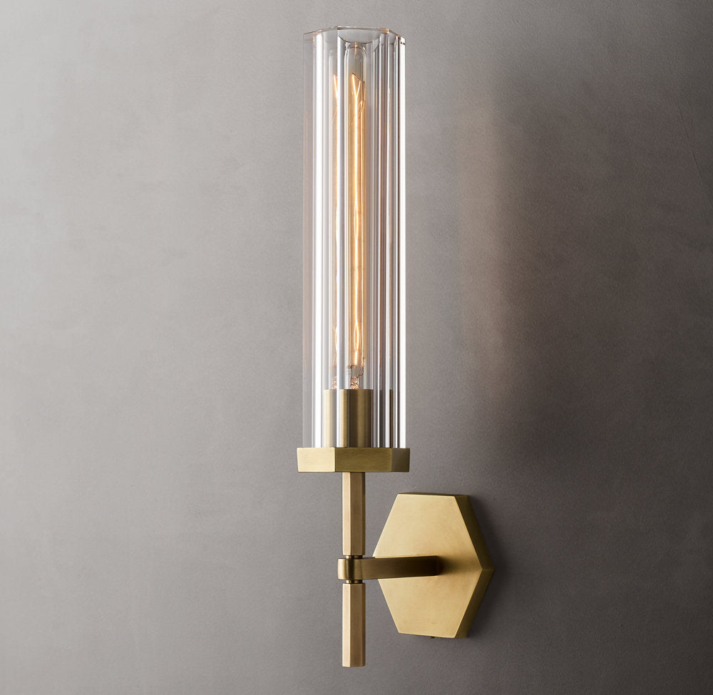 Lambeth Hexagonal Grand Sconce