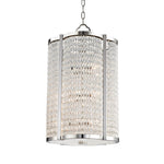 Polished Nickel 12-Light Pendant