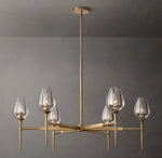 Tulip Round Chandelier 42"