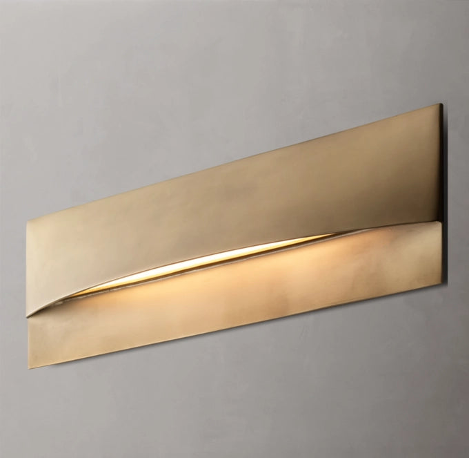 Taza Horizontal Rectangular Sconce