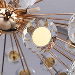 Dandelion Crystal Lighting Fixture