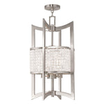 Grammercy Brushed Nickel 14-Inch Four-Light Pendant