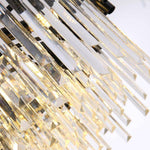 Vigo Collection Crystal Chandelier, Black