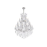 Bailey Street Home - 390-BEL-5047921 - Wheatley Wood - 28 Light Chandelier-52 Inches Tall and 38 Inches Wide
