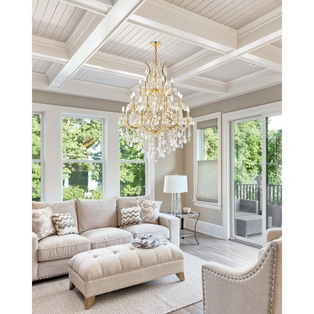 Bailey Street Home - 390-BEL-5047921 - Wheatley Wood - 28 Light Chandelier-52 Inches Tall and 38 Inches Wide