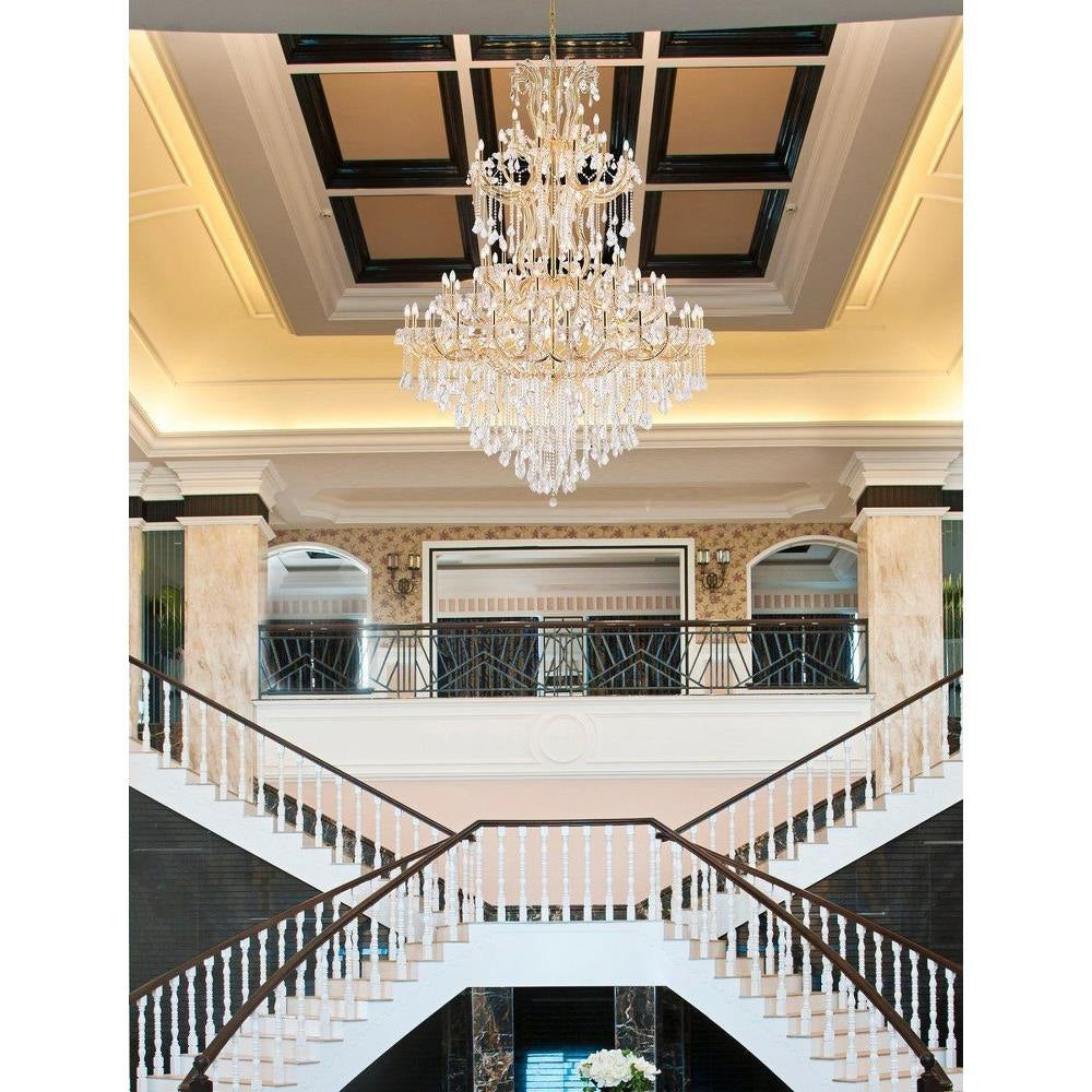 Bailey Street Home - 390-BEL-5047941 - Wheatley Wood - 85 Light Chandelier-96 Inches Tall and 72 Inches Wide