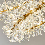 Mira Double Ring Crystal Chandelier