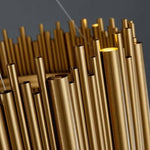 Vigo Dining Room Chandelier, Gold