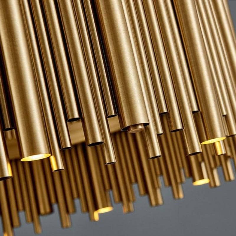 Vigo Dining Room Chandelier, Gold