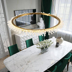 Capri Crystal Modern Light Fixture