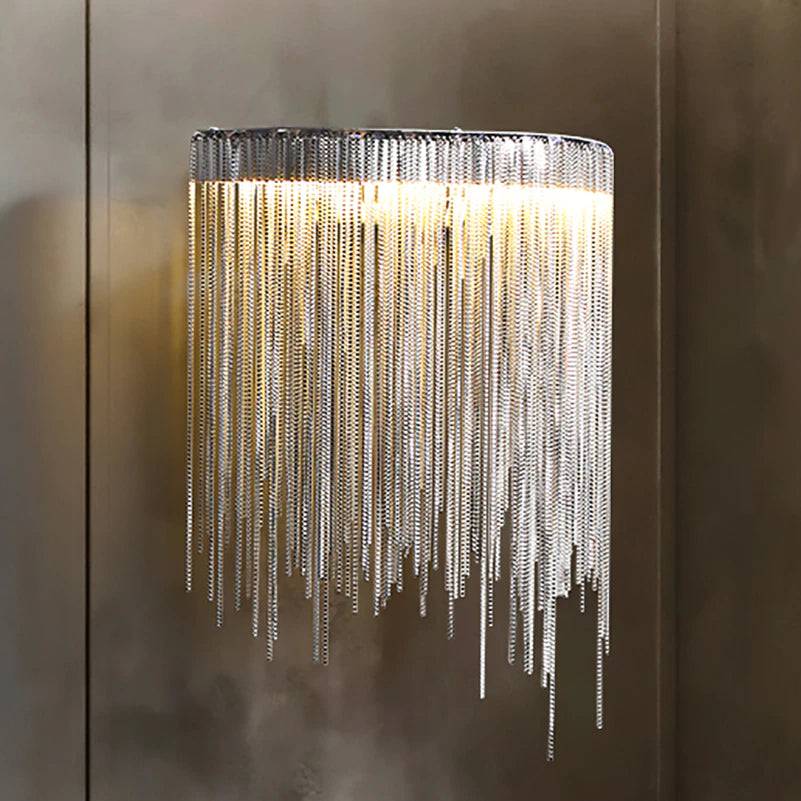 Cadena Tassel Wall Sconce