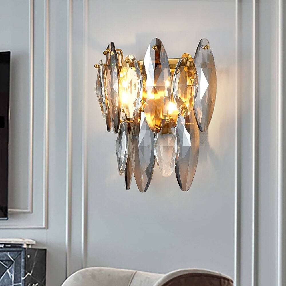 Lazzo Crystal Wall Sconce