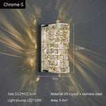 Bacci Crystal Wall Sconces