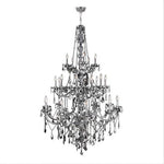 Polished Chrome Twenty-Five Light Chandelier