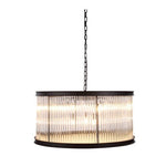 Royale Mocha Brown 20-Inch Six-Light Pendant
