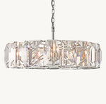 Harlow Crystal Round Chandelier 43"