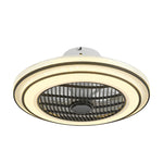 Intelligent Timing Mute LED Modern Bladeless Ceiling Fans with Light