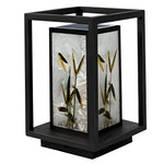 Landscape Pattern LED Waterproof Modern Solar Path Lights Deck Post Lights