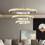 Argento Crystal Modern Chandelier
