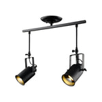 Adjustable Retro Iron LED Black Industrial American Style Spotlights
