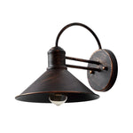 Retro Conical Iron Waterproof Industrial Style Outdoor Wall Lamp Exterior Lights