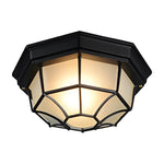 Outdoor Waterproof Aluminum Glass LED European Style Ceiling Lights