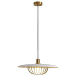 Creative Circular Electroplated Three Step Dimming Nordic Pendant Lighting