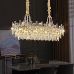 Gio Crystal Chandelier For Dining Room