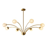 Millender Chandelier with 8 Heads Crystal Ball