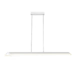 Minimalist Creative Strip LED Neutral Light Metal Modern Chandelier