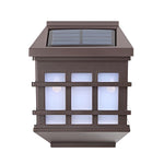 Solar LED Light-controlled Motion Sensor Modern Outdoor Wall Lamp