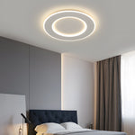 White Dimmable LED Circle Flush Ceiling Light