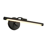 Sleek Rotatable Copper LED Bathroom Vanity Light Over Mirror Bath Bar