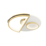 Semicircular Splicing Acrylic Three Step Dimming Modern LED Ceiling Lights