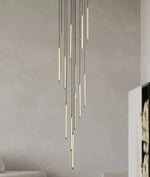 Grande Brass Entryway Pendant Light Fixture