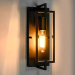 Creative Rectangular Industrial Style Wall Lamp Wall Sconce Lighting