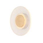 Round Stripes Grid Pattern Acrylic LED Simple Creative Modern Wall Lamp