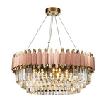 Gio Rose Gold Modern Chandelier