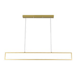 Creative Rectangular Frame LED Modern Chandelier Hanging Ceiling Lamp