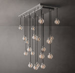 Pearl Rectangular Chandelier 54"