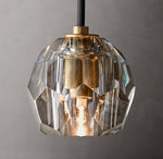 Boule De Cristal Smoke Glass Cord Pendant