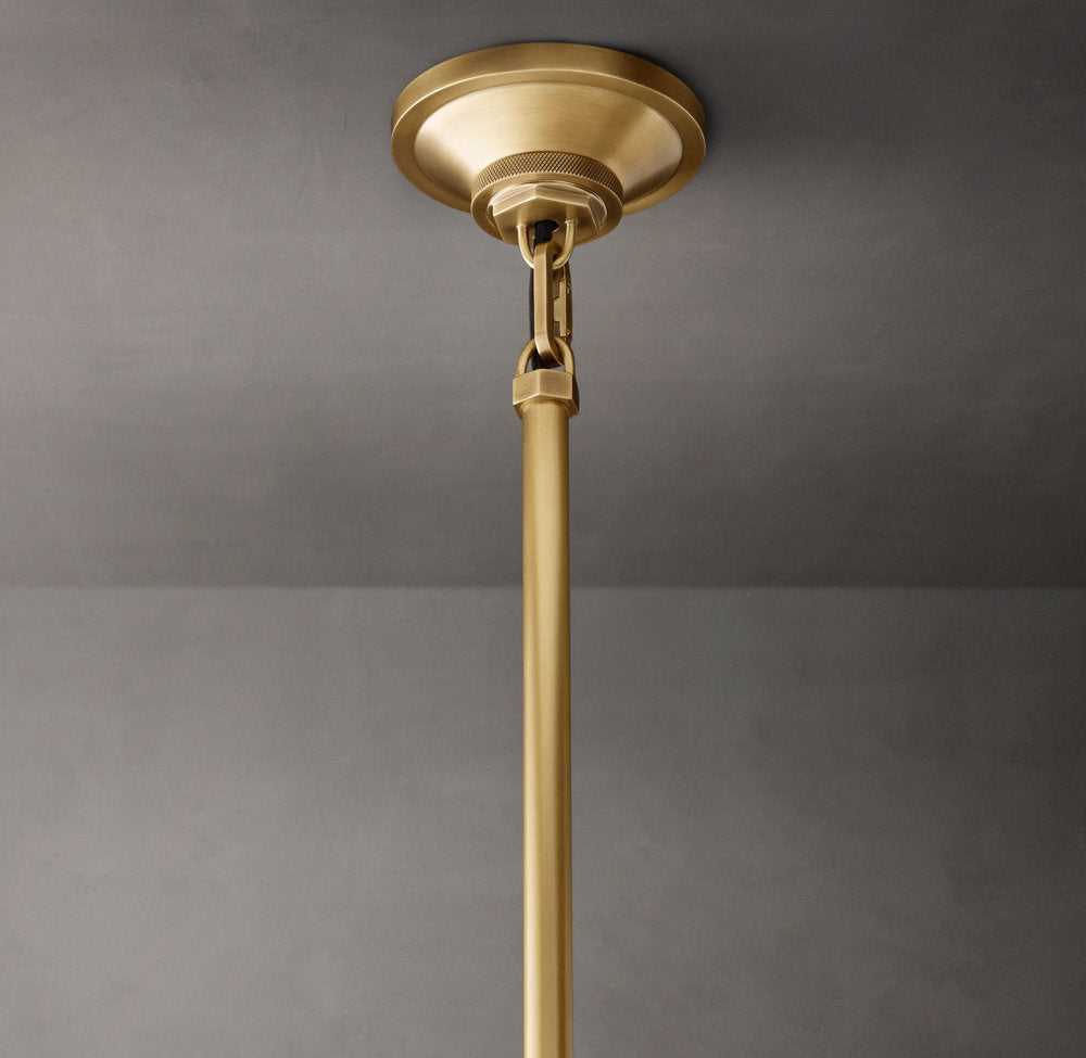 Machinist Prismatic Cloche Pendant