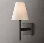 Fulham Linen Shade Sconce