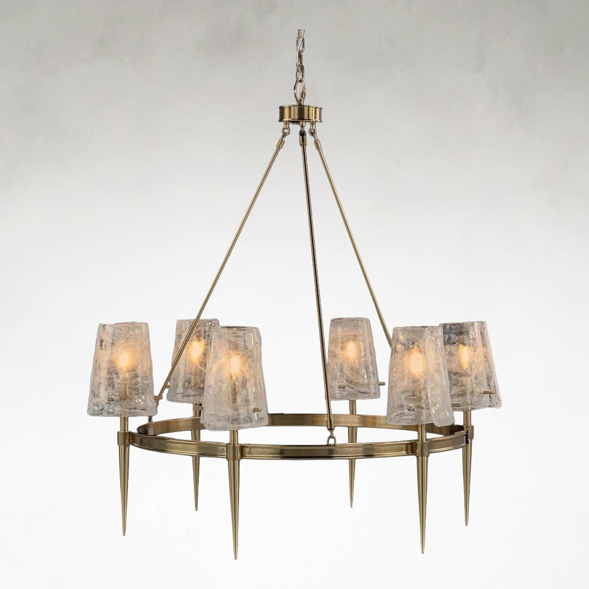 Mocha 38.5 inch Bronze Chandelier Ceiling Fixture