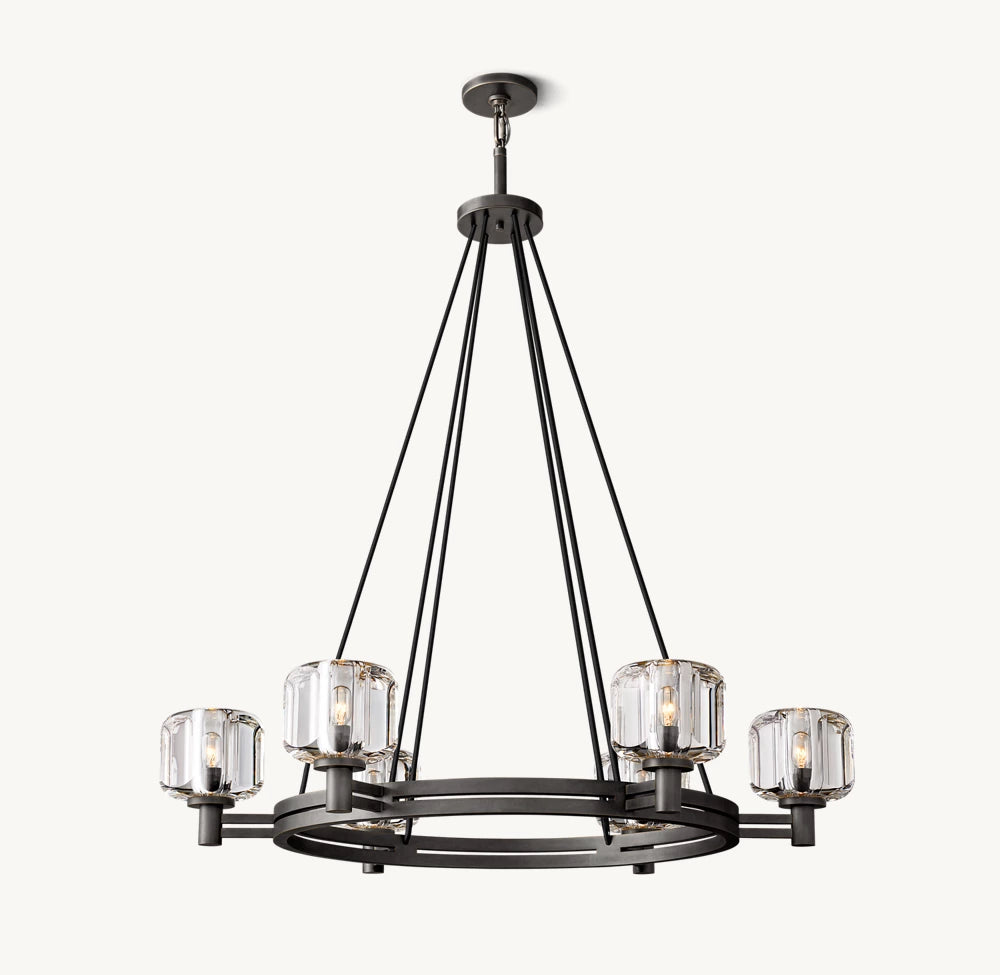 Demaret Round Chandelier 36"